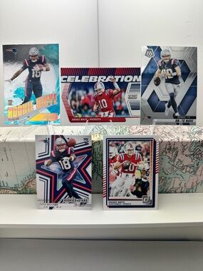 Drake Maye w/ 2 Kyle Williams rookies Patriots